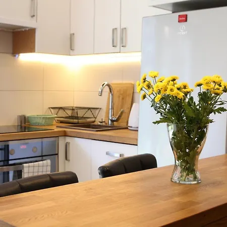 Lawendowy Zakatek - Klimatyzacja - Ogrodek - Prywatny Parking شقة رشيشوف