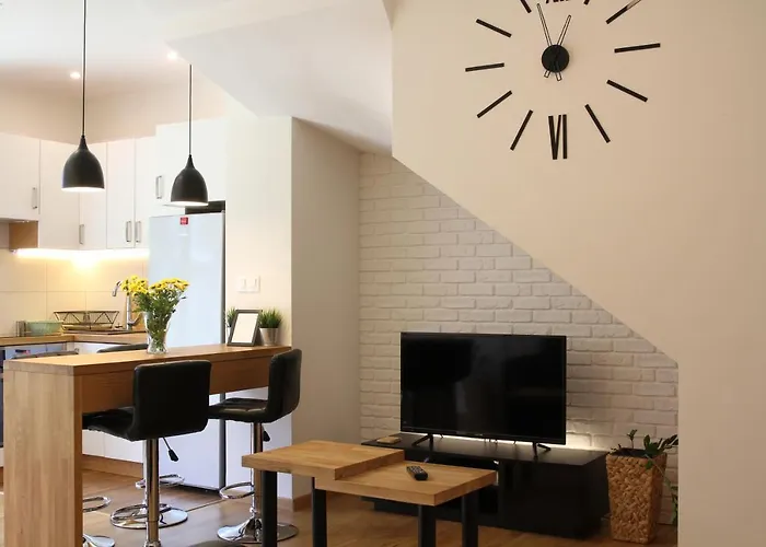 Lawendowy Zakatek - Klimatyzacja - Ogrodek - Prywatny Parking Apartman *