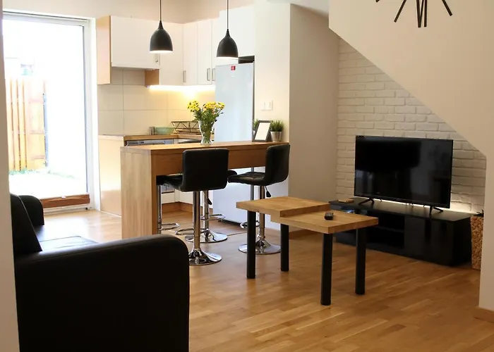 Lawendowy Zakatek - Klimatyzacja - Ogrodek - Prywatny Parking Apartman *